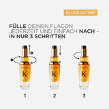 Kérastase Elixir Ultime FULLPACK - Falcon rechargeable et 75 ml d'huile Elixir Ultime Original