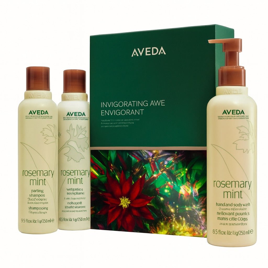 Matuschka - Shop GmbHAveda Holiday Set Invigorating Awe: Rosemary Mint Hair & Body Essentials
