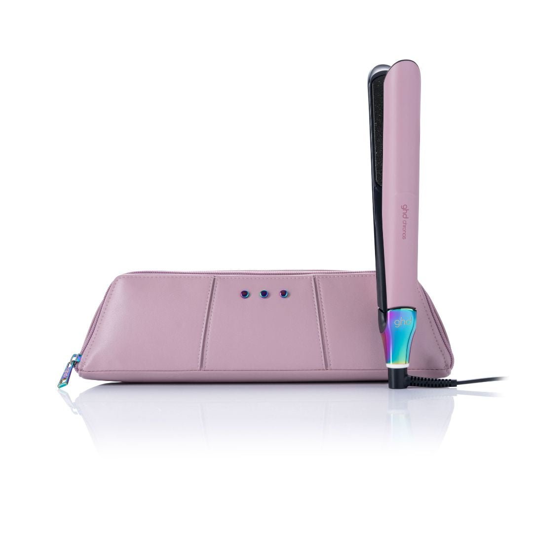 GHD CHRONOS Glätteisen Limited Edition Transcendent Pink mit HD Motion-Responsive Technologie und Ultra-Gloss Keramikplatten