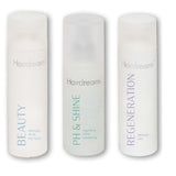 Hairdreams Set mit Beauty Shampoo (200 ml), Regeneration Care Pflege (200 ml) und pH&Shine Spray – hochwertige Haarpflege für Glanz, Regeneration und gesunde Haarstruktur