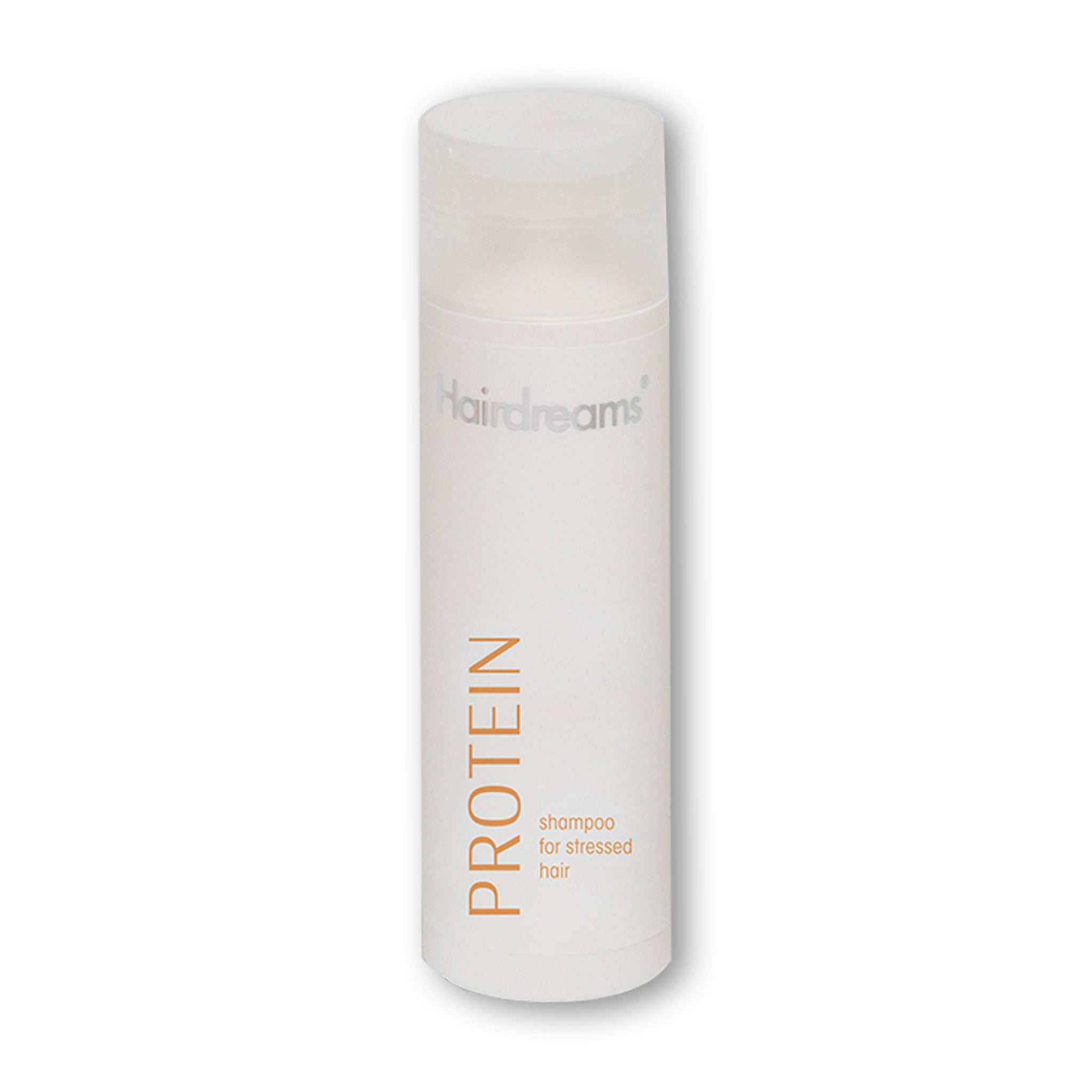 Hairdreams Protein Shampoo in der 200 ml Flasche – stärkendes Shampoo zur Pflege und Regeneration von strapaziertem Haar