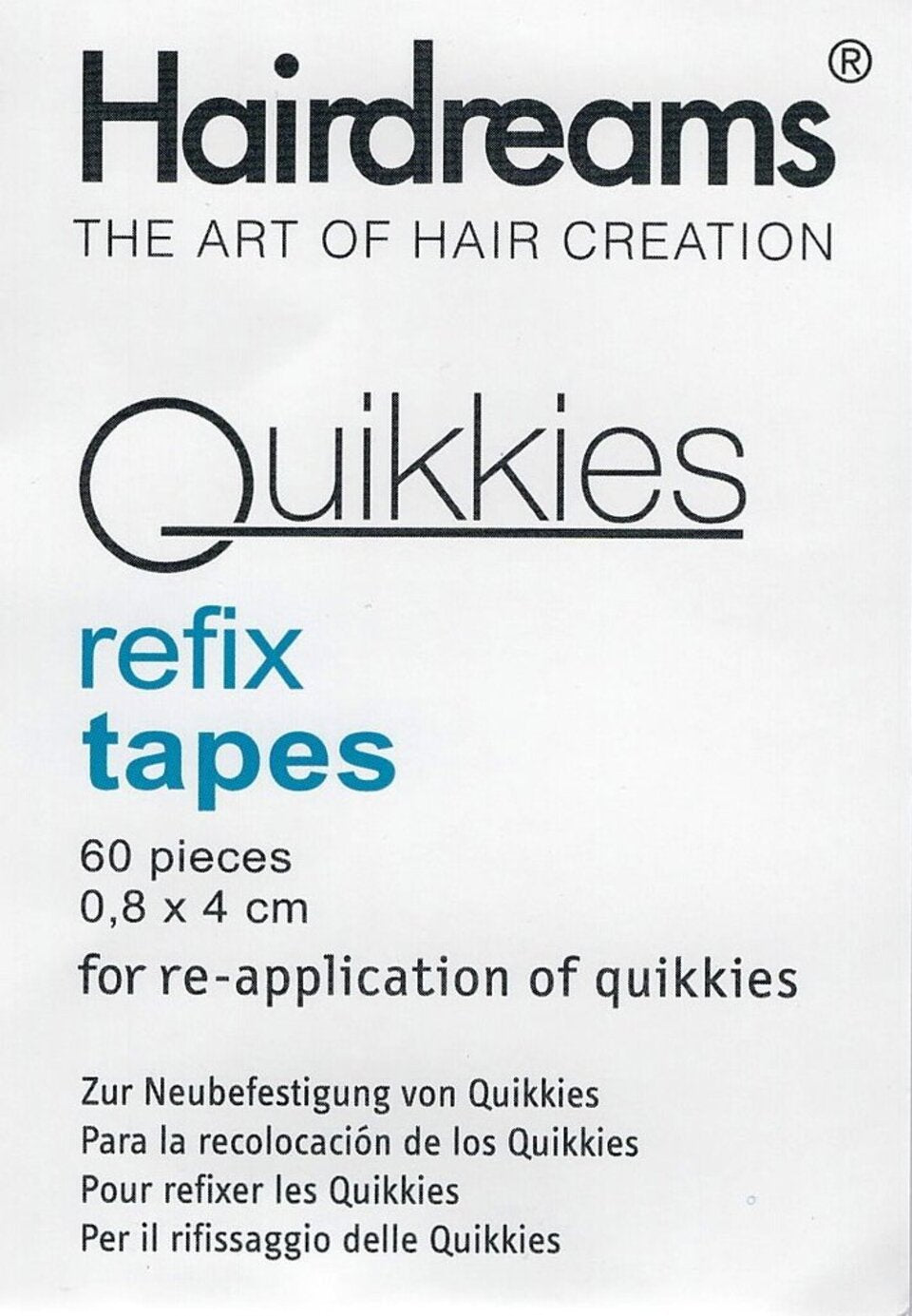 Hairdreams 60 Quikkies refix tapes