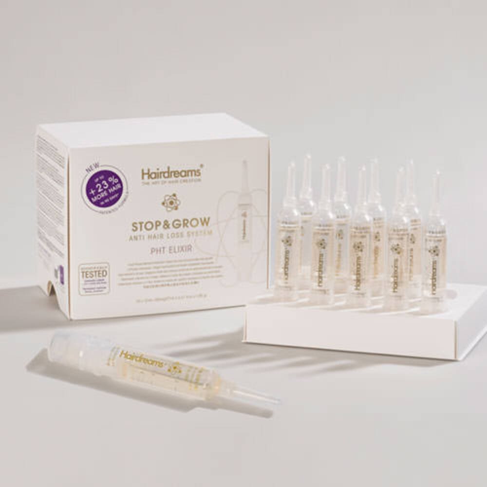 Hairdreams Stop & Grow pht elixir 10x12ml , PHT-Intensivkur gegen Haarausfall