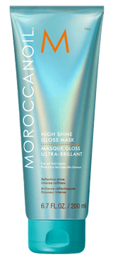 Moroccanoil High Shine Gloss Mask – Glanz-Haarmaske mit Arganöl für alle Haartypen, 200 ml Tube, feuchtigkeitsspendend & glanzverstärkend