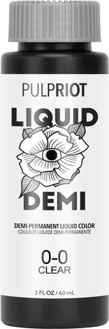 Pulp Riot Demi-Permanent Liquid Colour – professionelle demi-permanente Haartönung für brillante, langanhaltende Farbergebnisse mit pflegender Formel – erhältlich im Matuschka Shop
 in 0-0 clear