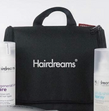 Sac de soins à domicile Hairdreams Deluxe noir (sans contenu)