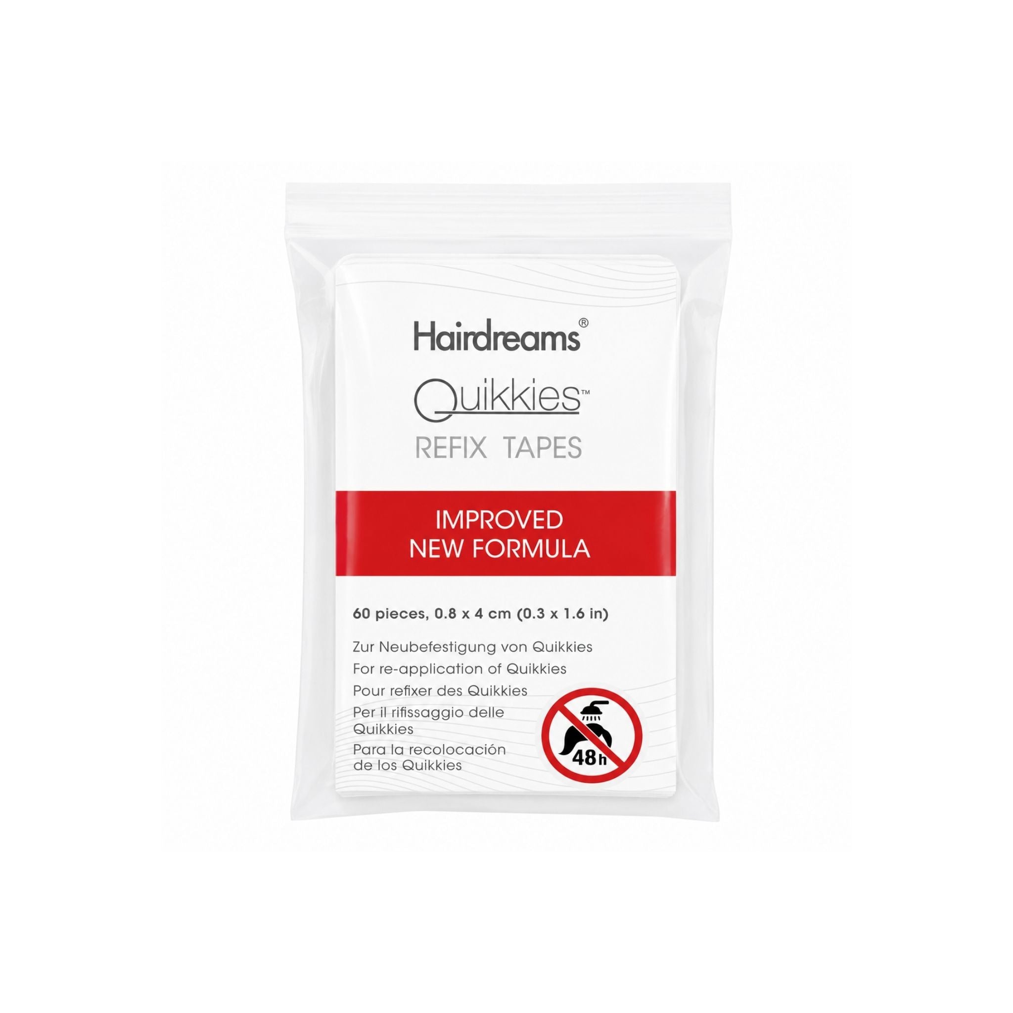 Hairdreams 60 Quikkies refix tapes (neue Formel)