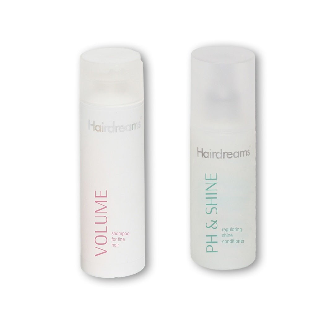HairdreamsHairdreams Volumen Shampoo & pH Shine SprayPflegeset