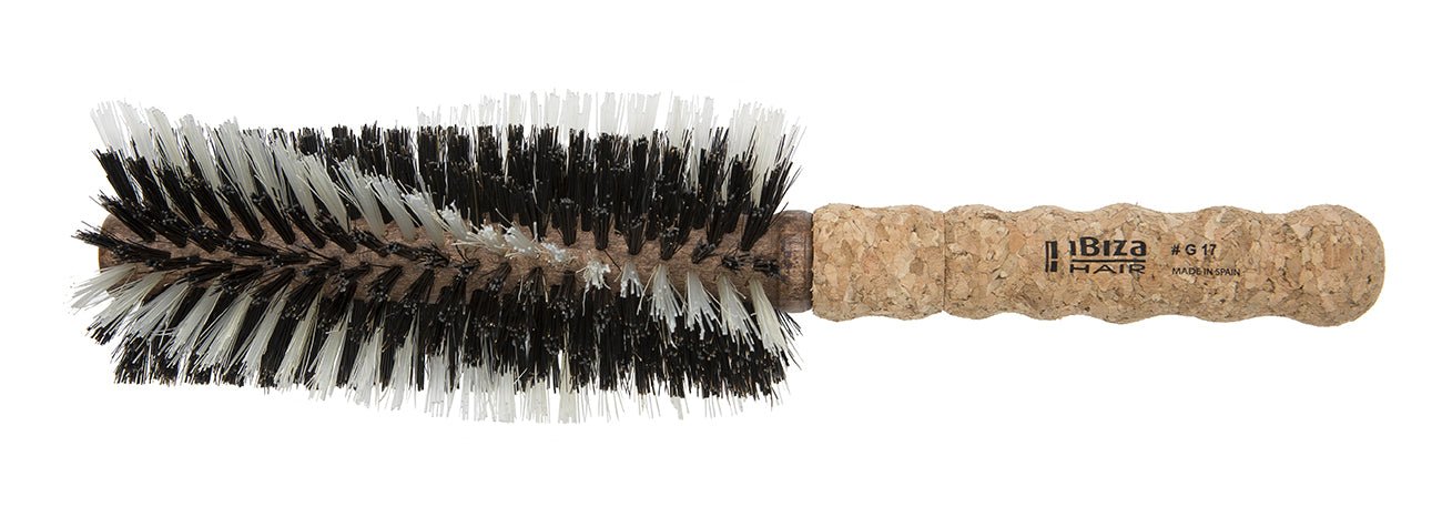 Ibiza Hair Rundbürste G17 mit 65mm Durchmesser aus Kork