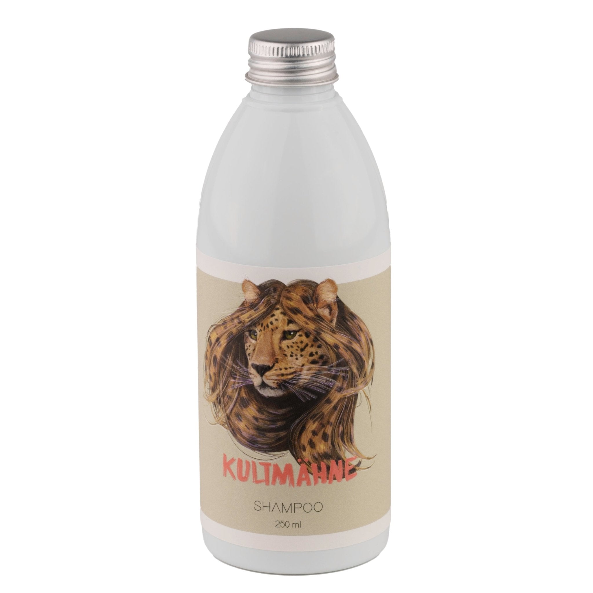 Flasche des Kultmähne Shampoos in der Vorderansicht – hochwertiges Shampoo für kraftvolles, gepflegtes Haar, präsentiert im Matuschka Shop.