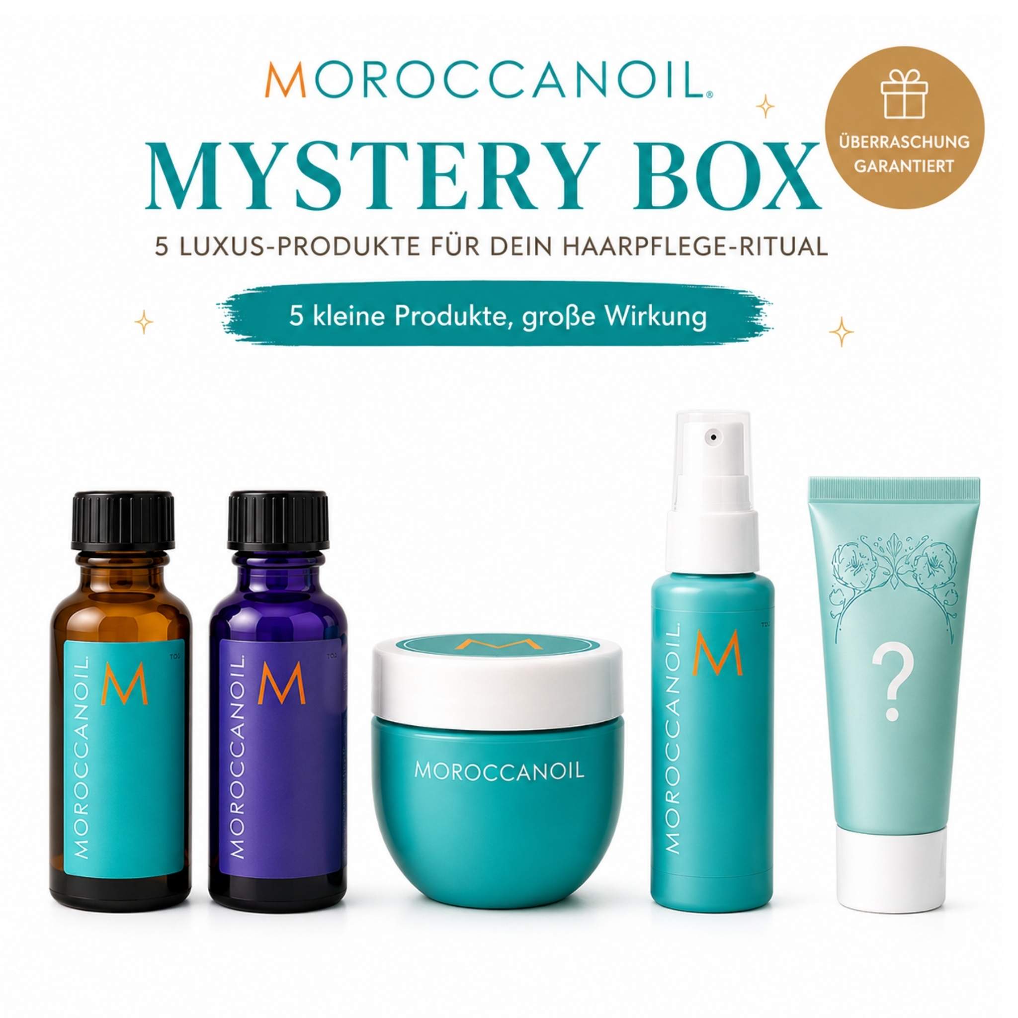 Moroccanoil Mystery Box weißer Hintergrund