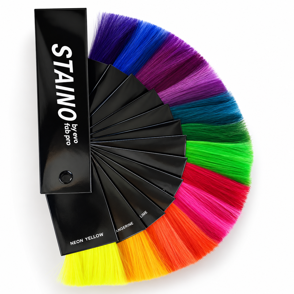 STAINO by evo fab pro – Professioneller Haarfarb-Fächer Vivid Colors