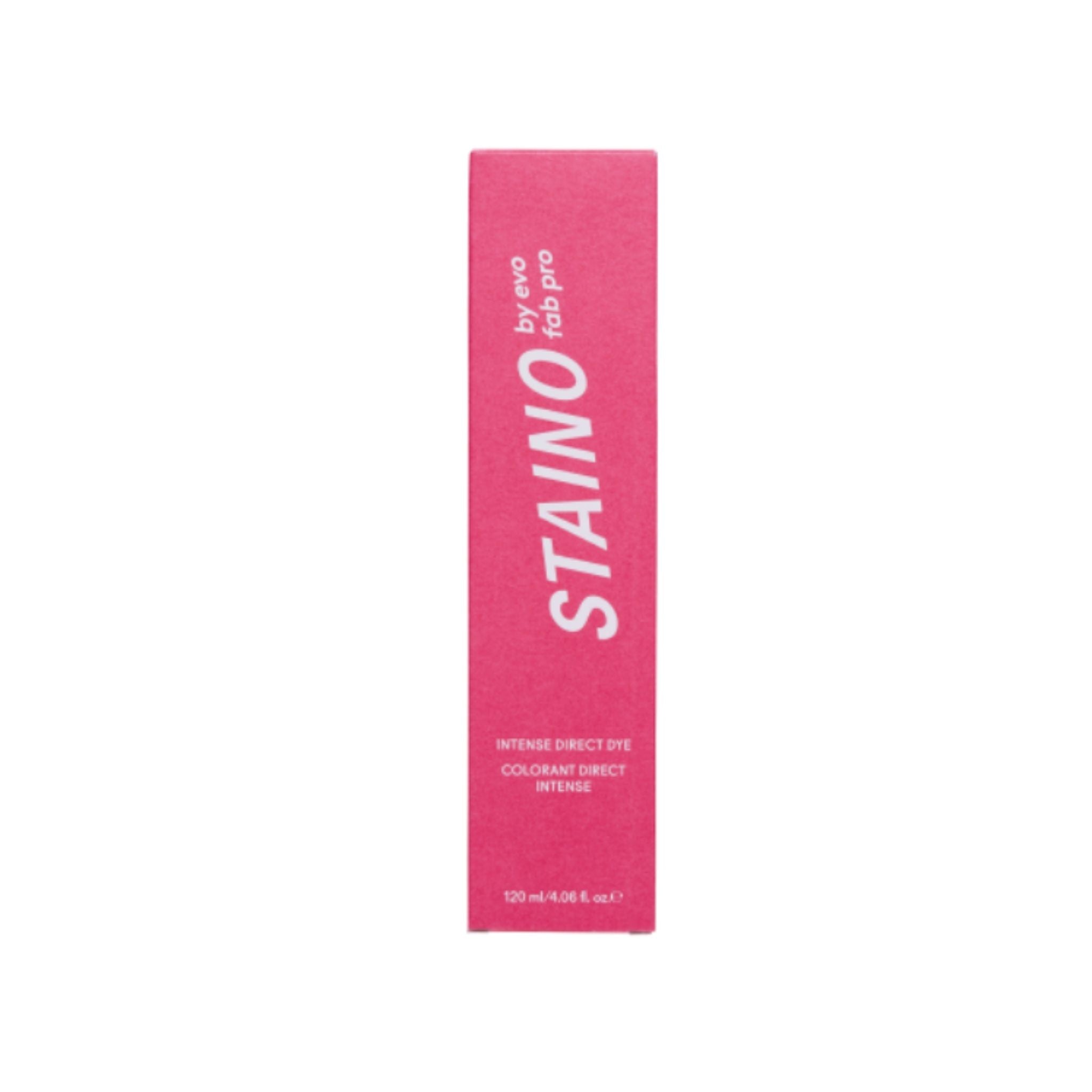 evo Staino Flamingo – intensive Direktfarbe in leuchtendem Flamingo-Rosa mit hohem Pigmentanteil für auffällige, langanhaltende Farbe und brillanten Glanz