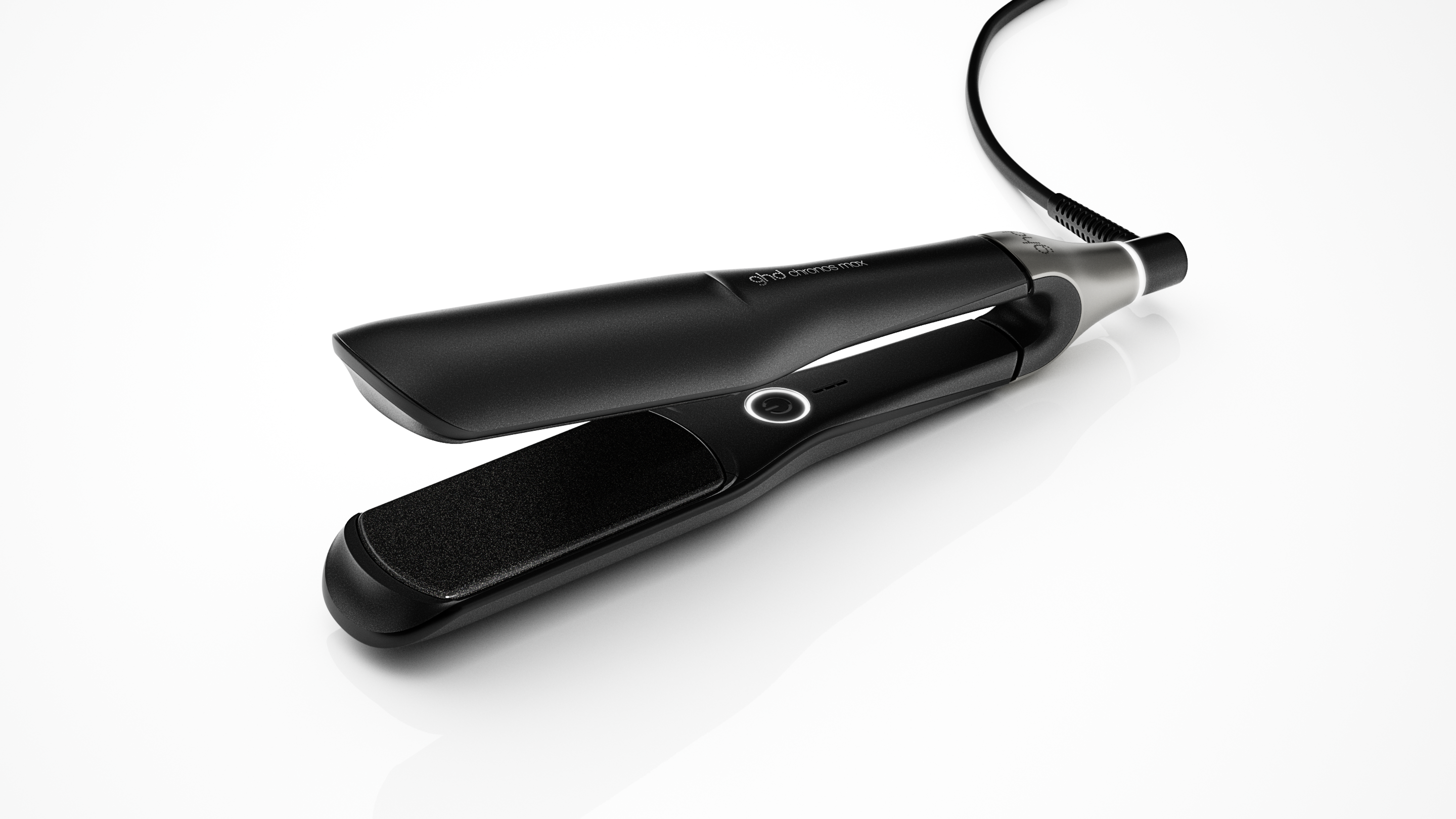  ghd Chronos Max Styler in Schwarz – Glätteisen mit XL-Platten & intelligenter Wärmeanpassung