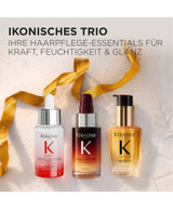 Kérastase Mini Iconics Trio Set mit drei Haarpflege-Produkten in Reisegröße Geschenkset