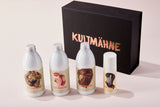 KULTMÄHNE Geschenkset – speziell entwickelt für empfindliche, trockene oder juckende Kopfhaut – Friseurqualität für zu Hause
