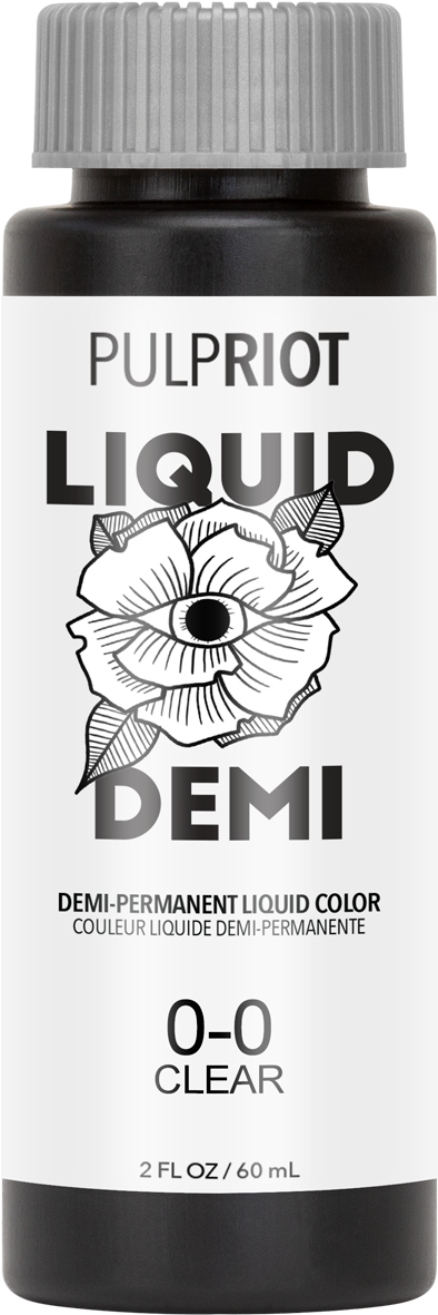  Pulp Riot Demi-Permanent Liquid Colour – professionelle demi-permanente Haartönung für brillante, langanhaltende Farbergebnisse mit pflegender Formel – erhältlich im Matuschka Shop
 in 0-0 clear