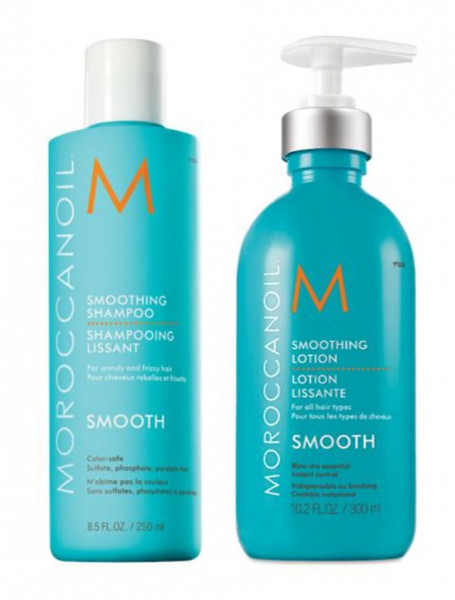 Moroccanoil Smooting Shampoo 250 ml + Smoothing Lotion 300 ml