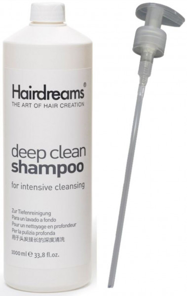 Hairdreams Deep Clean Shampoo 1000 ml inkl. Pumpe