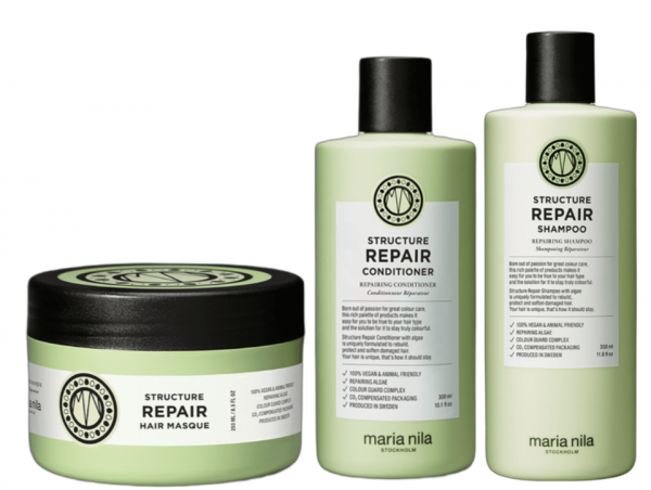 Maria Nila Structure Repair SET Shampoo + Conditioner + Maske