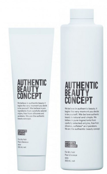 Authentic Beauty Concept HYDRATE SET Cleanser + Lotion