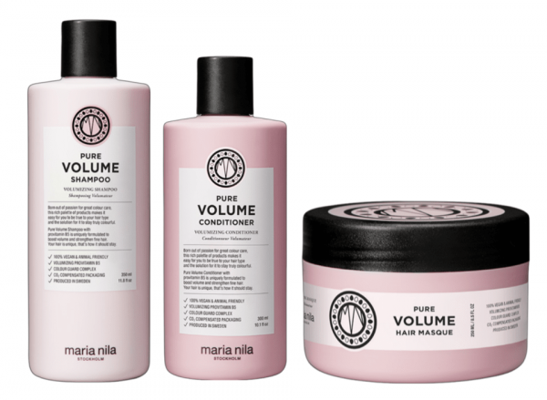 Maria Nila Pure Volume Trio SET Shampoo + Conditioner + Masque