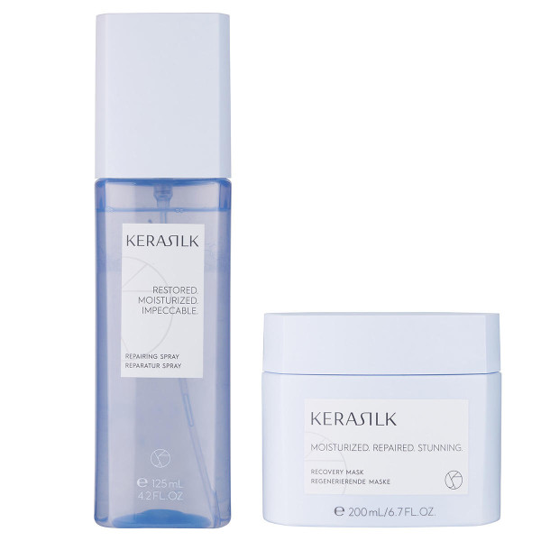 Kerasilk REPAIRING SET Reparatur Spray 125ml Regenerierende Maske 200ml