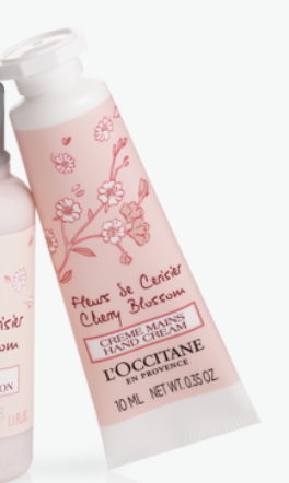 Loccitane Cherry Blossom / Kirschblüten handcreme 10 ml