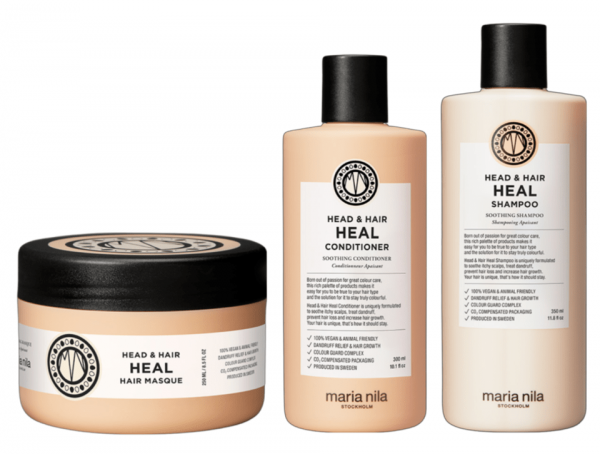 Maria Nila Head & Hair Heal Trio Set Shampoo + Conditioner + Masque