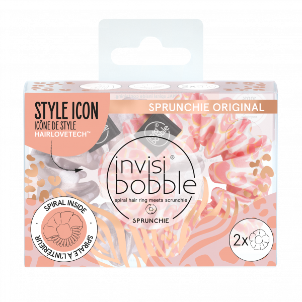 Invisibobble SPRUNCHIE duo urban Safari we will always have panther (2er-Packung)
