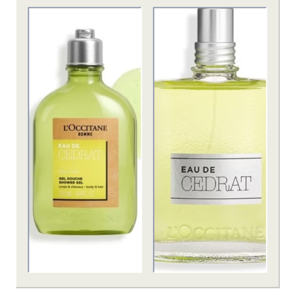 Loccita Eau De Cedrat Duschgel 250 ml + Eau de Cedrat 75 ml