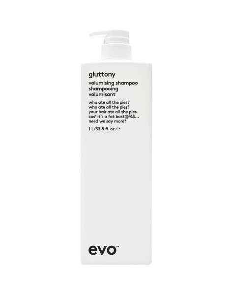 evo® gluttony voluminising shampoo