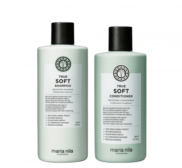 Maria Nila True Soft SET Shampoo 350 ml + Conditioner 300 ml