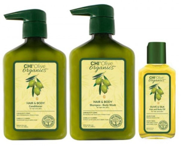 CHI Olive Organics Trio SET Shampoo + Conditioner + Oil