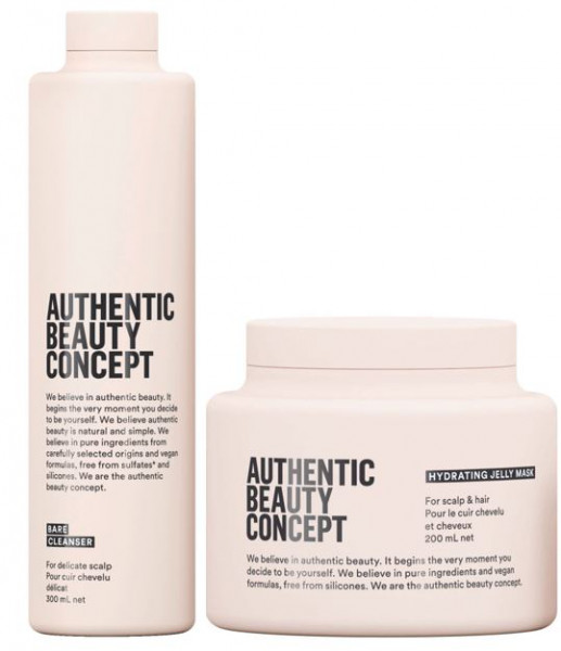 Authentic Beauty Concept SET Bare Cleanser + Jelly Mask