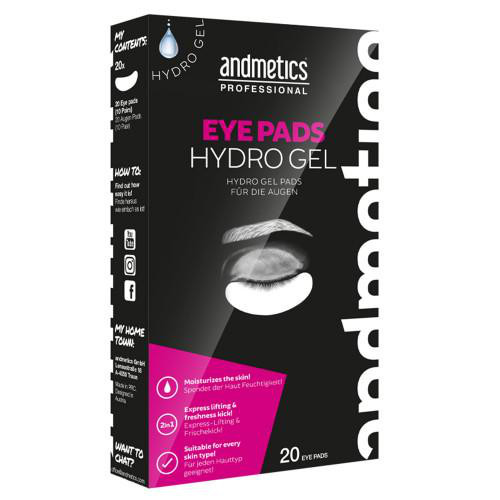 Andmetics Professional Hydro Gel Eye Pads (10X)
