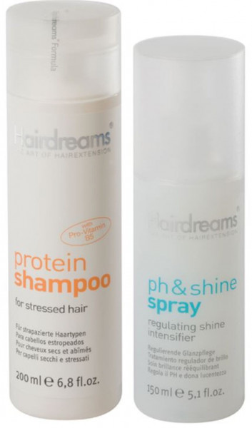 Hairdreams Protein Shampoo 200 ml + ph&shine Spray 150 ml
