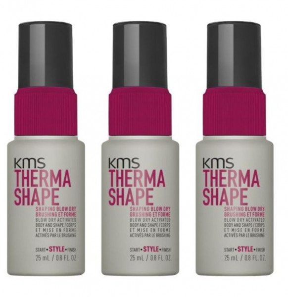 Kms Thermashape Shaping Blow Dry 3x 25 ml