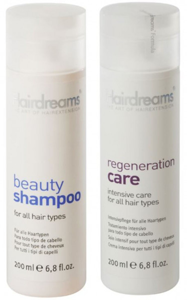 Hairdreams Beauty Shampoo 200 ml + Regeneration Care Pflege 200 ml