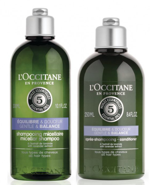 Loccitane Duo Aromachologie Sanfte Balance Shampoo + Conditioner