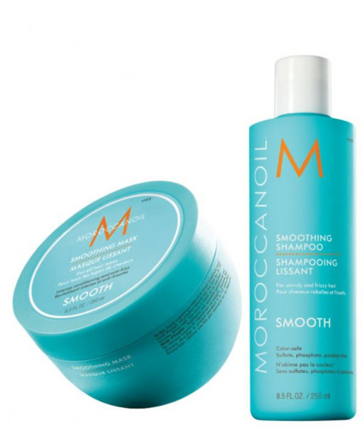 Moroccanoil Smooth SET Shampoo 250 ml + Maske 250 ml