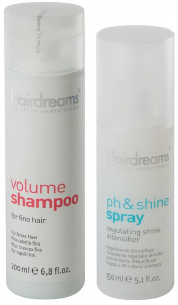 Hairdreams Volume Shampoo 200 ml + ph&shine Spray 150 ml