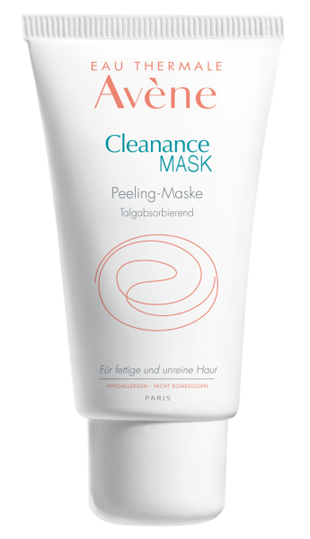 Avene Cleanance MASK Peeling-Maske nat. Zellulose 50 ml
