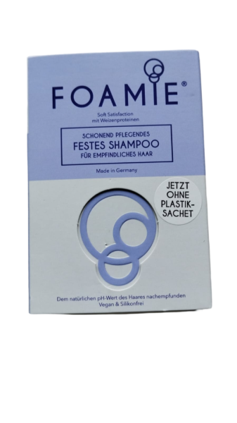 Foamie Festes Shampoo Soft Satisfaction für empfindliches Haar